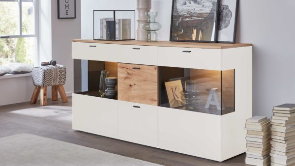 Interliving Wohnzimmer Serie 2104 – Sideboard IL21