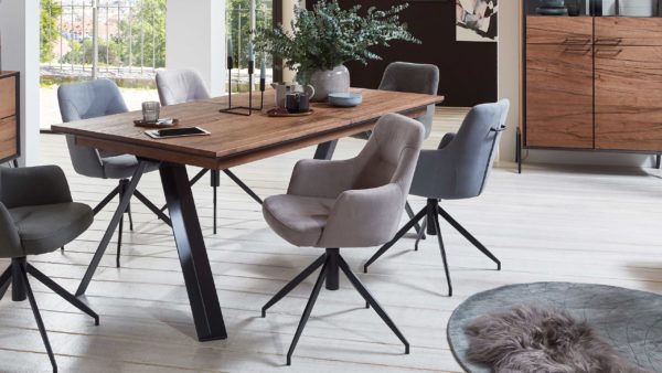 WOODS & TRENDS Armlehnstuhl Eifel – Polsterstuhl