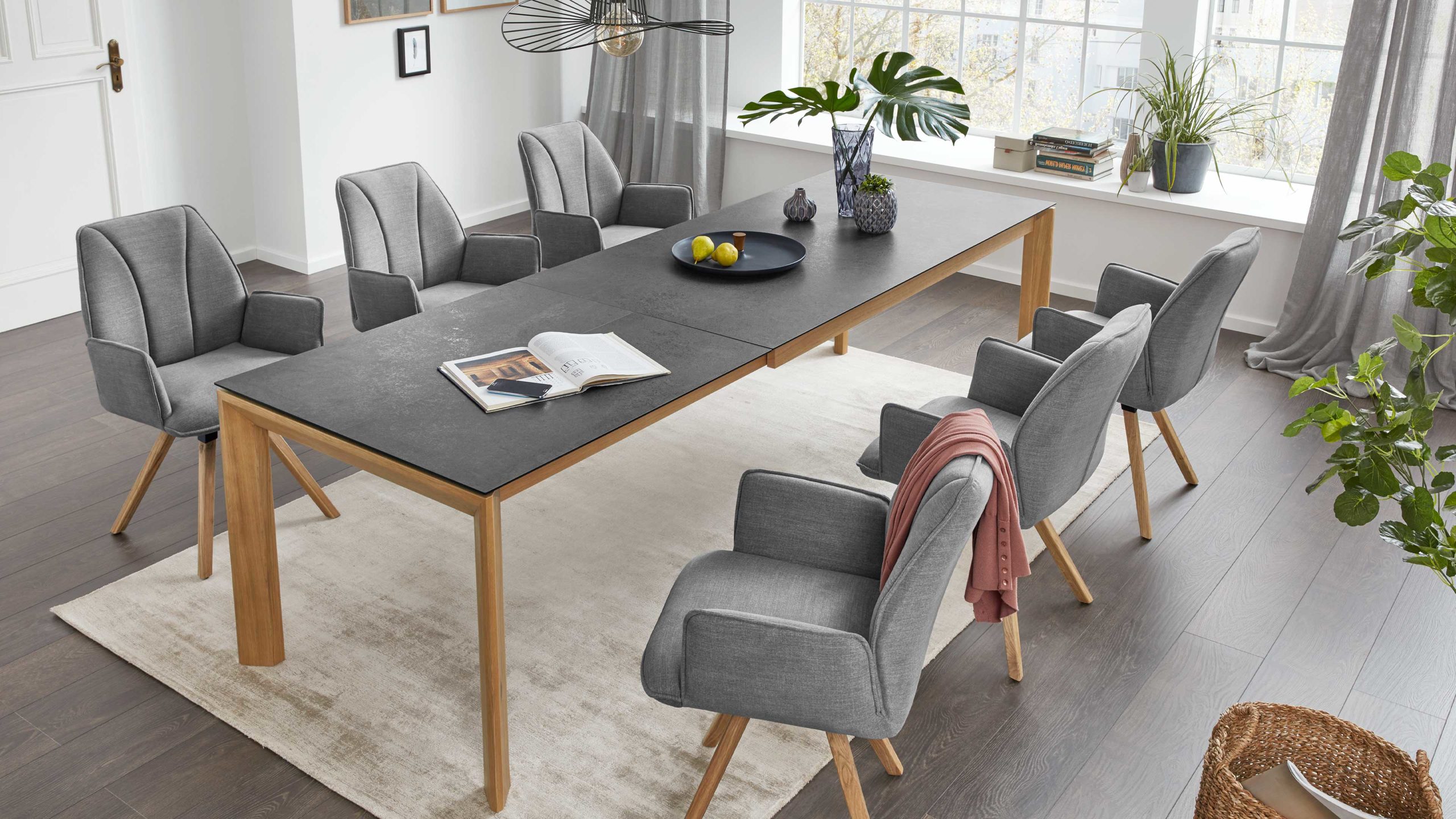 Interliving Esszimmer Serie 5102 – Auszugtisch V133